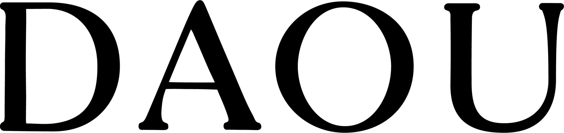 DAOU Logotype Black CMYK