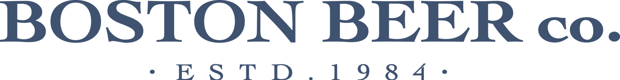 Boston Beer Company logo.svg  2048x266 1