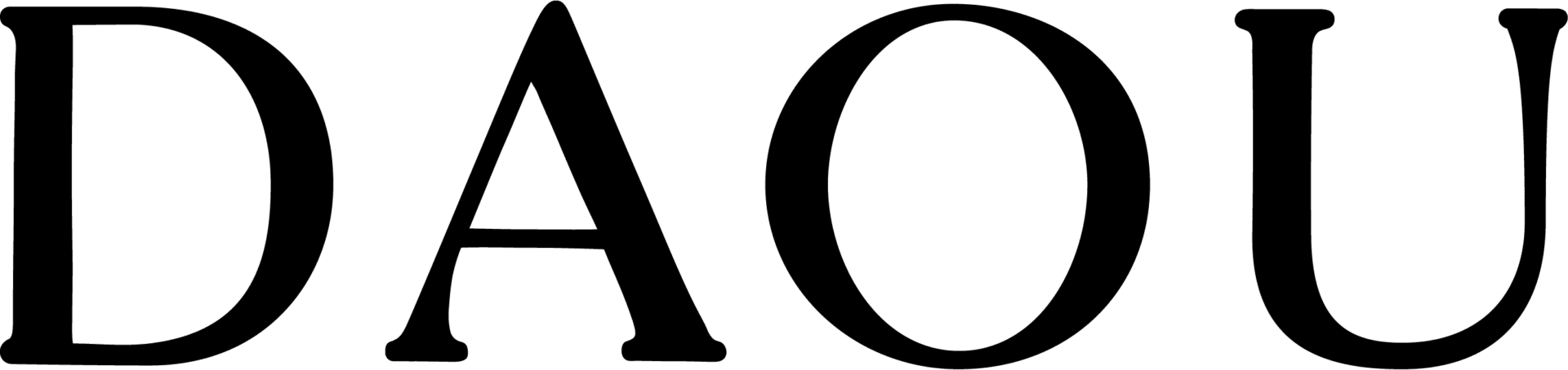 DAOU Logotype Black CMYK